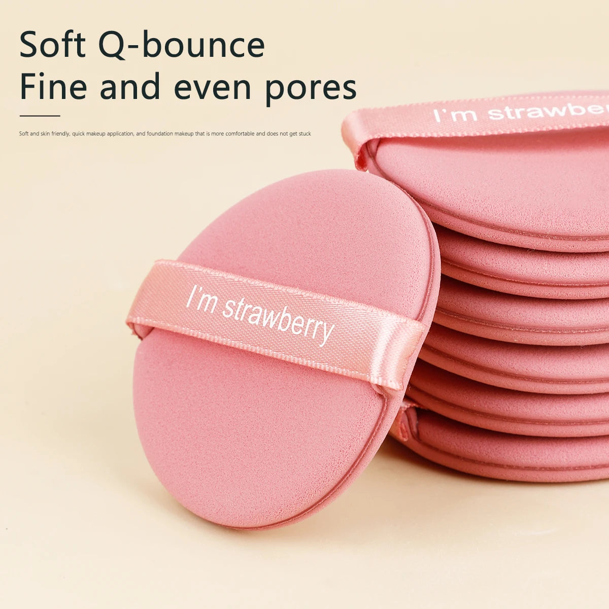 CushionBlend 6X™ – Herbruikbare Air-Cushion Make-up Sponsjes (Nat & Droog) met Opbergdoos