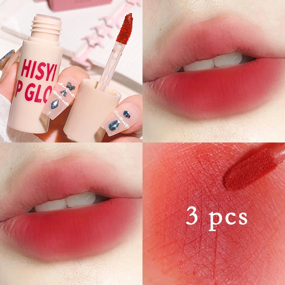 VelvetGlow 6X™ – Fluweelzachte Matte Lipgloss met Intense en Langhoudende Kleuren