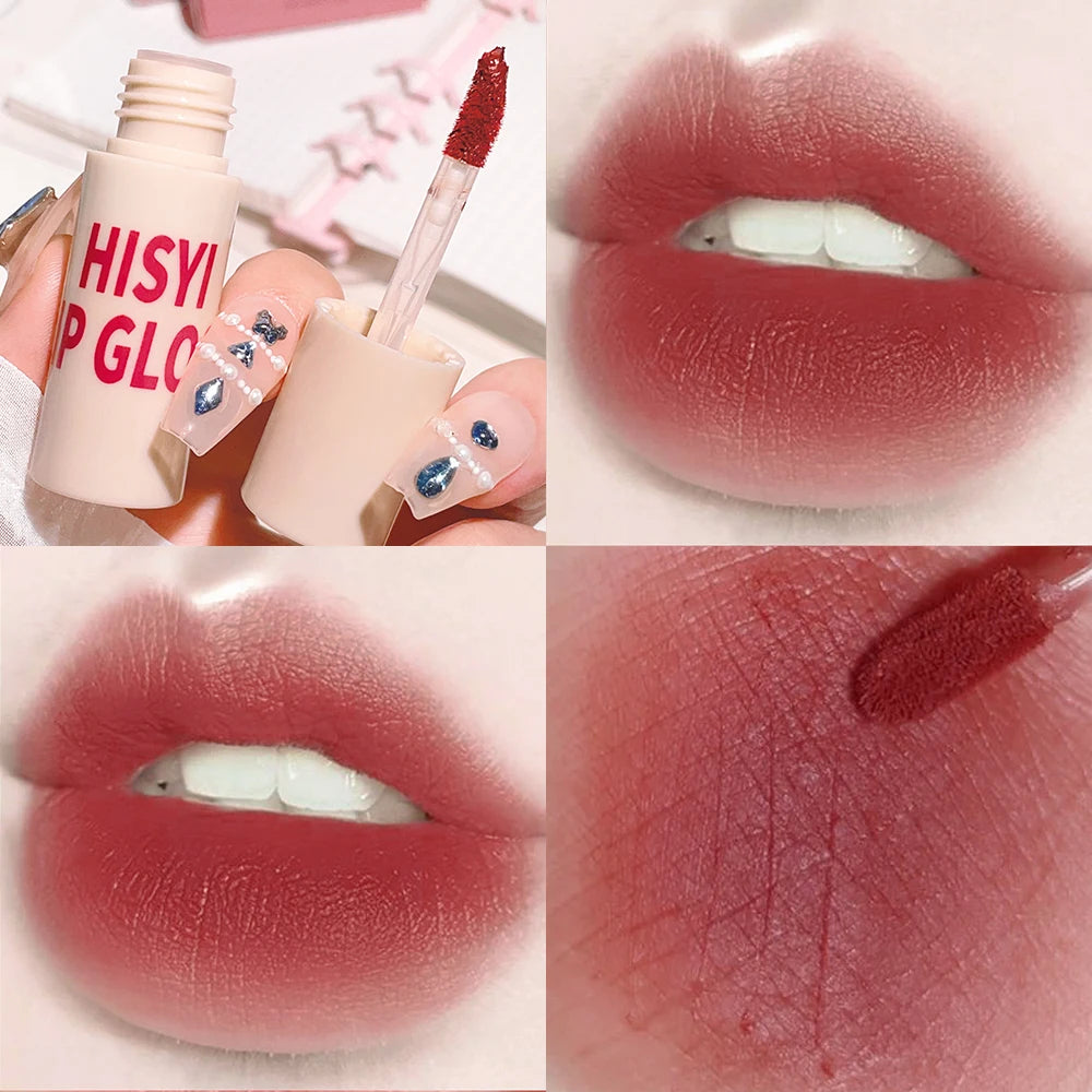 VelvetGlow 6X™ – Fluweelzachte Matte Lipgloss met Intense en Langhoudende Kleuren