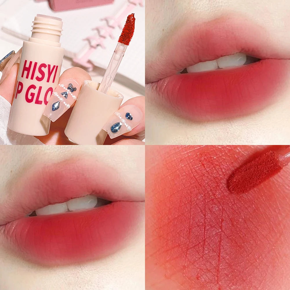 VelvetGlow 6X™ – Fluweelzachte Matte Lipgloss met Intense en Langhoudende Kleuren