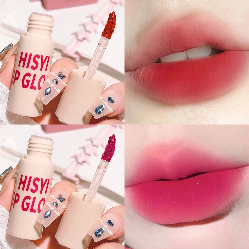 VelvetGlow 6X™ – Fluweelzachte Matte Lipgloss met Intense en Langhoudende Kleuren